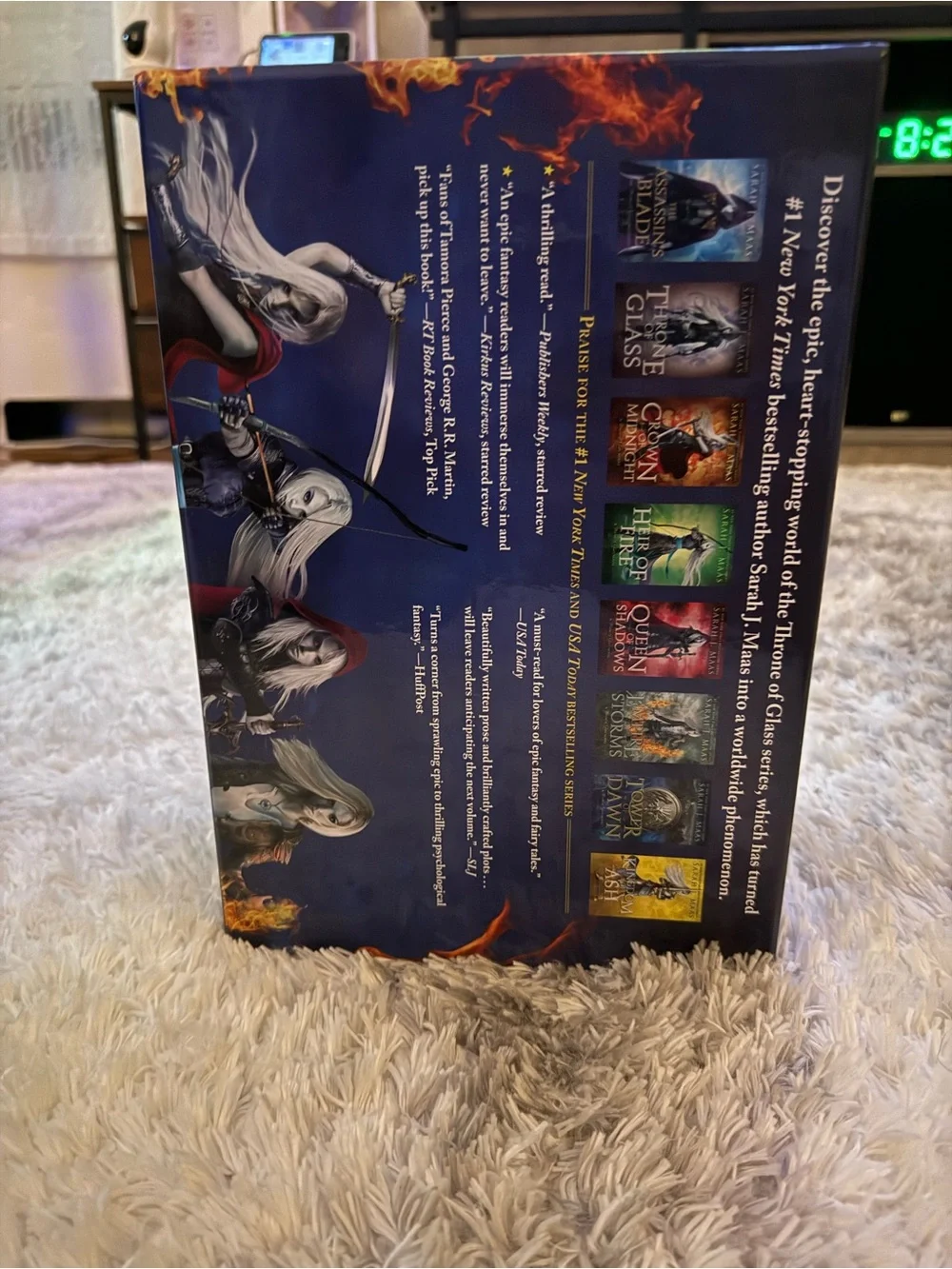 Throne of Glass original series by Sarah J Maas.